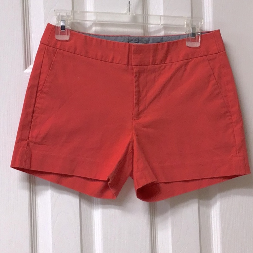 Banana Republic, Hampton Fit coral shorts sz O